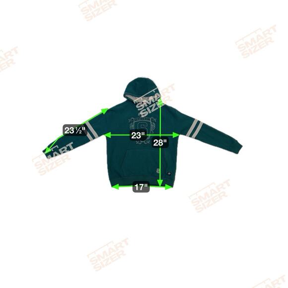 NWT Harry Potter Fleece Hoodie Slytherin Green limited Edition Sz Youth 14-15 - Picture 9 of 9